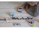 JABADABADO Train set W7116 colored 23x23x25cm (7332599071165)