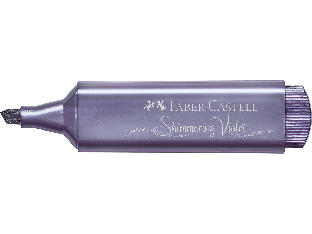 FABER-CASTELL Marker 46 Metallic 1.2-5mm 154678 shimmering violet (4005401546788)