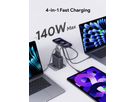 AUKEY Comet Mix 140W GaN PD PA-C6 3-Port, Wall Charger Grey (0689323788224)