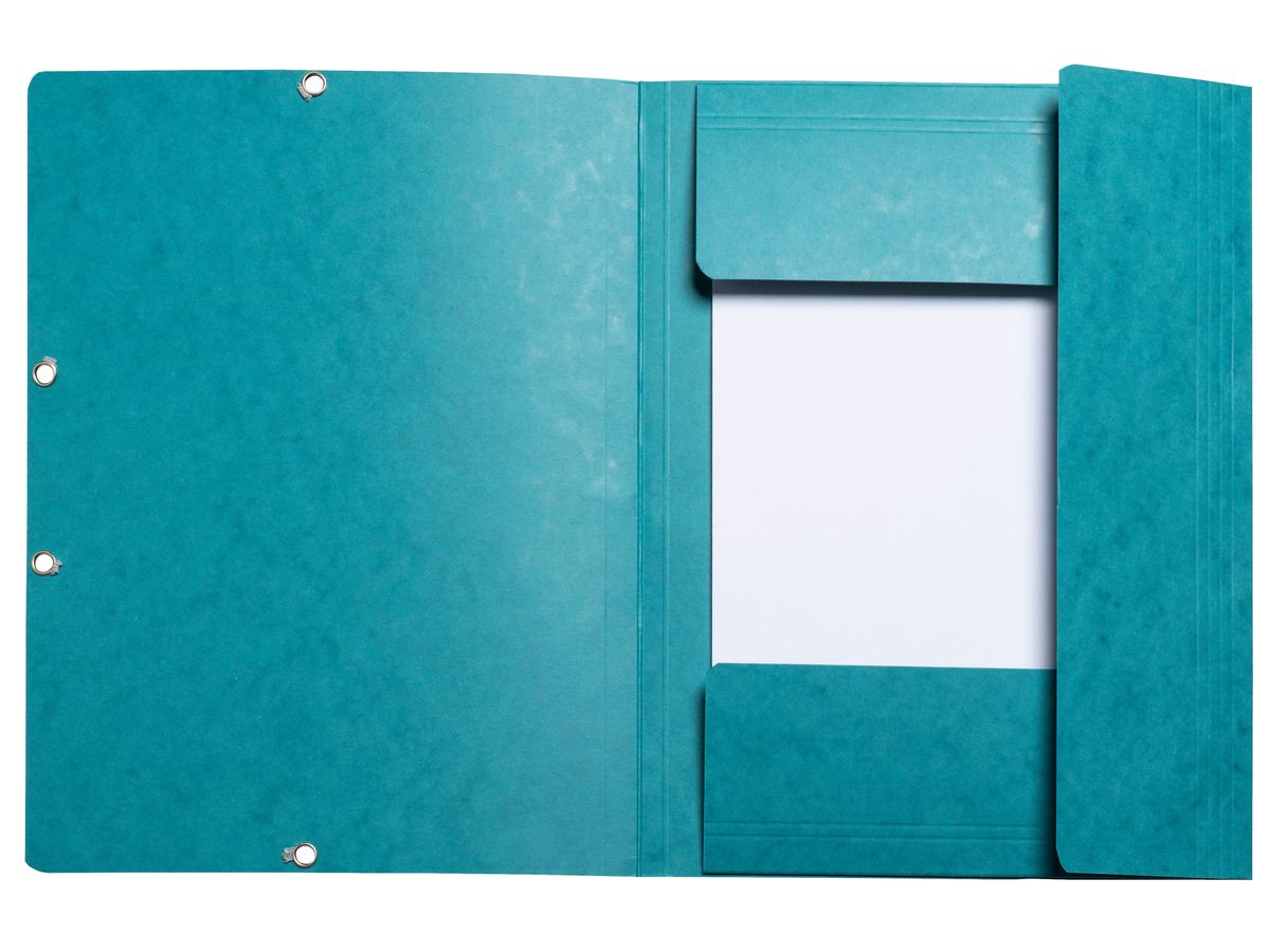 EXACOMPTA Cartella elastica Skandi A4 55272E blu pacifico (3130630552727)