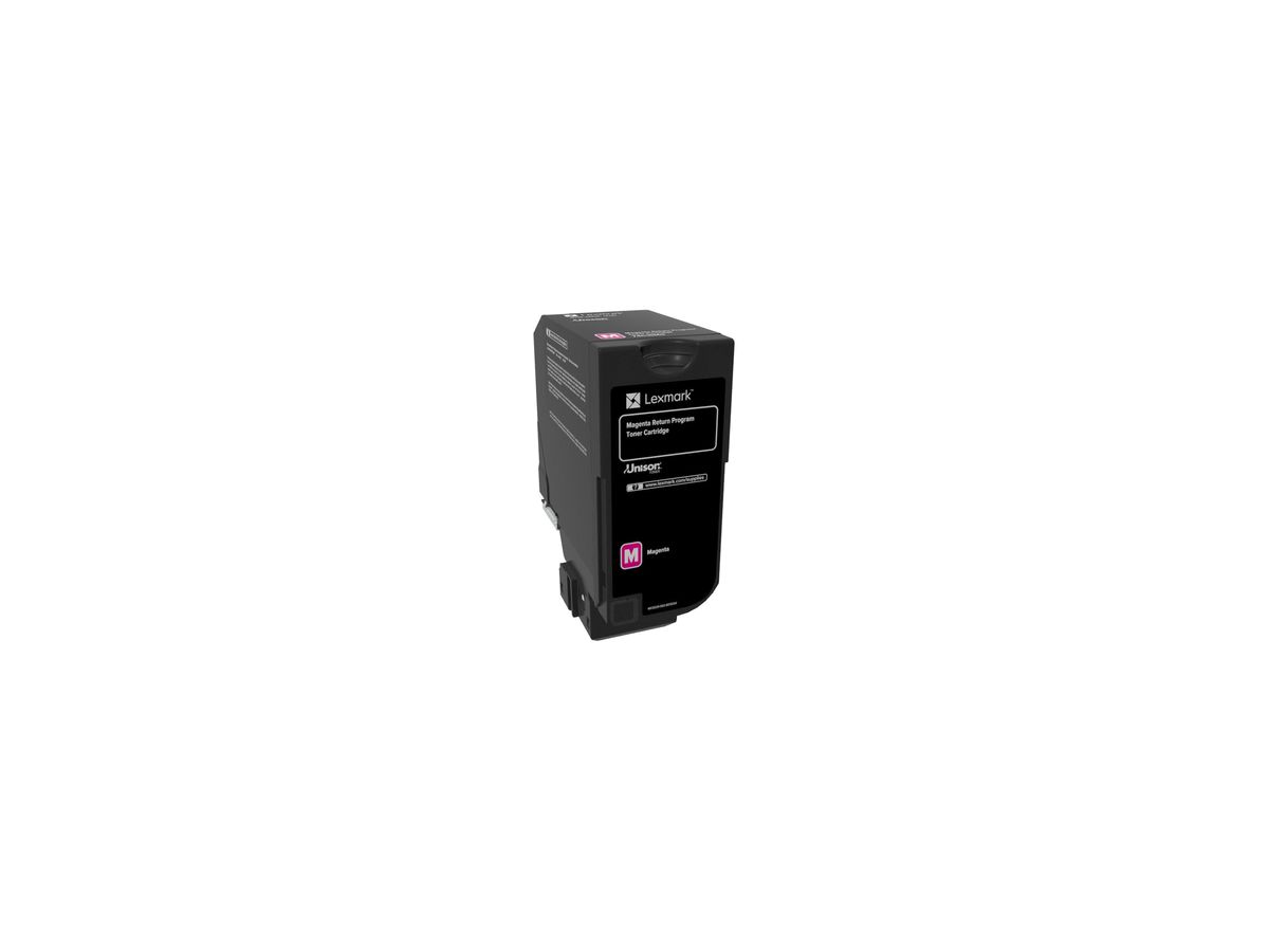 LEXMARK Modulo toner return magenta 74C20M0 CS720/725/CX725 3000 pagine (0734646601382)