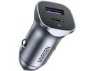 UGREEN Fast Car Charger 30W 40858 USB-C PD+USB-A QC (6957303848584)