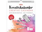 ALPHA EDITION Bastelkalender 2026 160645 weiss 21x22cm (4069095006454)