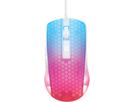 DELTACO Ultralight Gaming Mouse, RGB GAM-144-W Semi-Transparent, WM87,White (7333048058607)