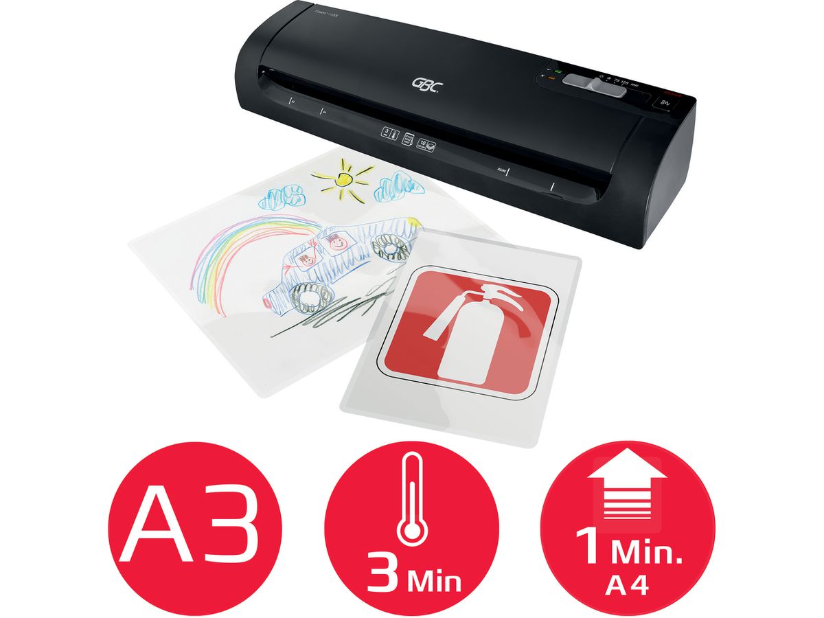 GBC Laminator Fusion 1100L A3 4400747EU (5028252336376)