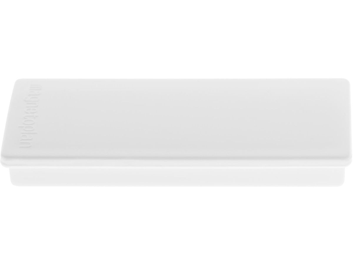 MAGNETOPLAN Support. magnét. réctangle 16651400 blanc 4 pcs. (4013695014159)