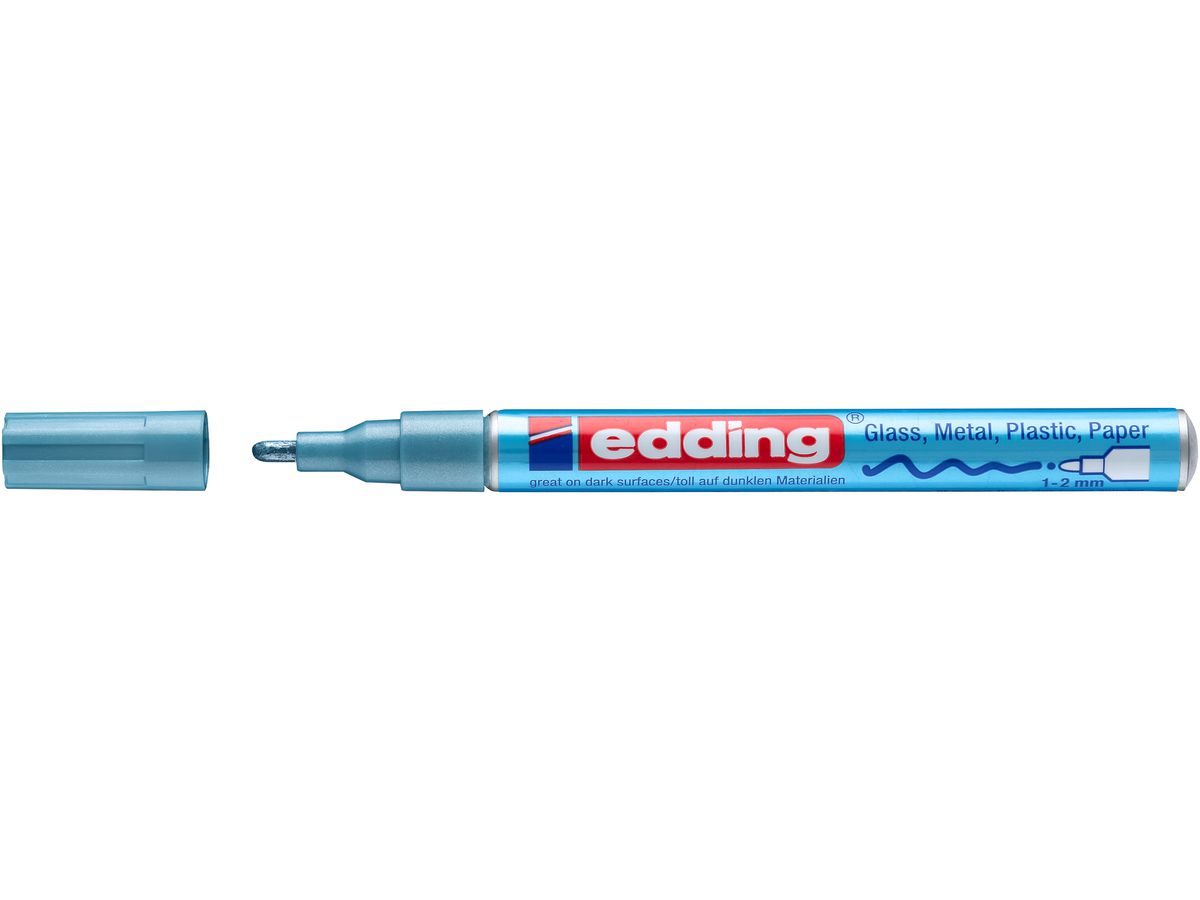 EDDING Paintmarker 751 CREA 1-2mm 751-70 CREA blu metallic (4004764953769)