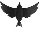 SECURIT Kreidetafel 3-D Bird W3D-BIRD schwarz, 7 Stück 28x16.3x1cm (8719075287583)