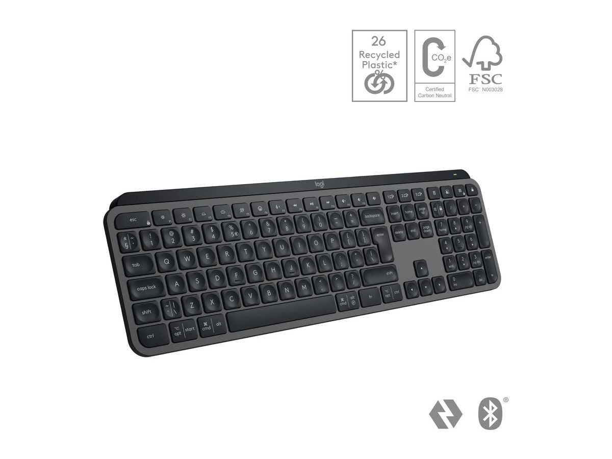 LOGITECH Tastatur MX Keys S 920-011571 CH-Layout (5099206112278)