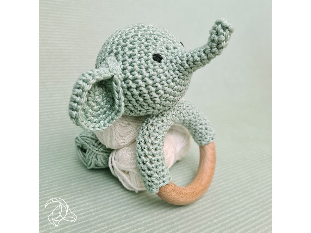 HARDICRAFT Häkelset HC-40MB014 Rassel Elefant (8719244510023)