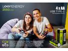 VERICO LoopEnergy Akku USB-C 1UDBT-A1WEAC AA/LR06 (1700mAh) 4 Stück (4713095608902)