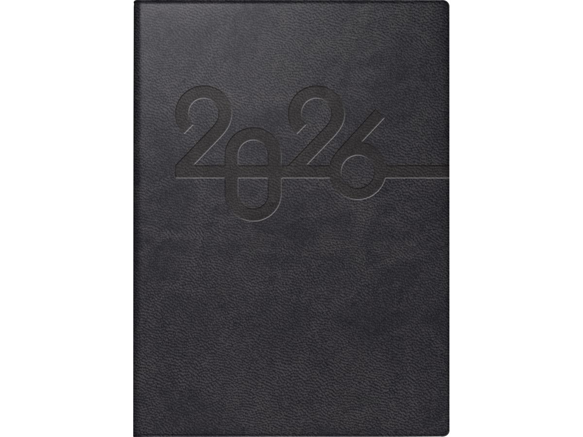 SIMPLEX Ladytimer Linea 2026 40550.26 1W/2S schwarz ML 10x14cm (7611468040946)