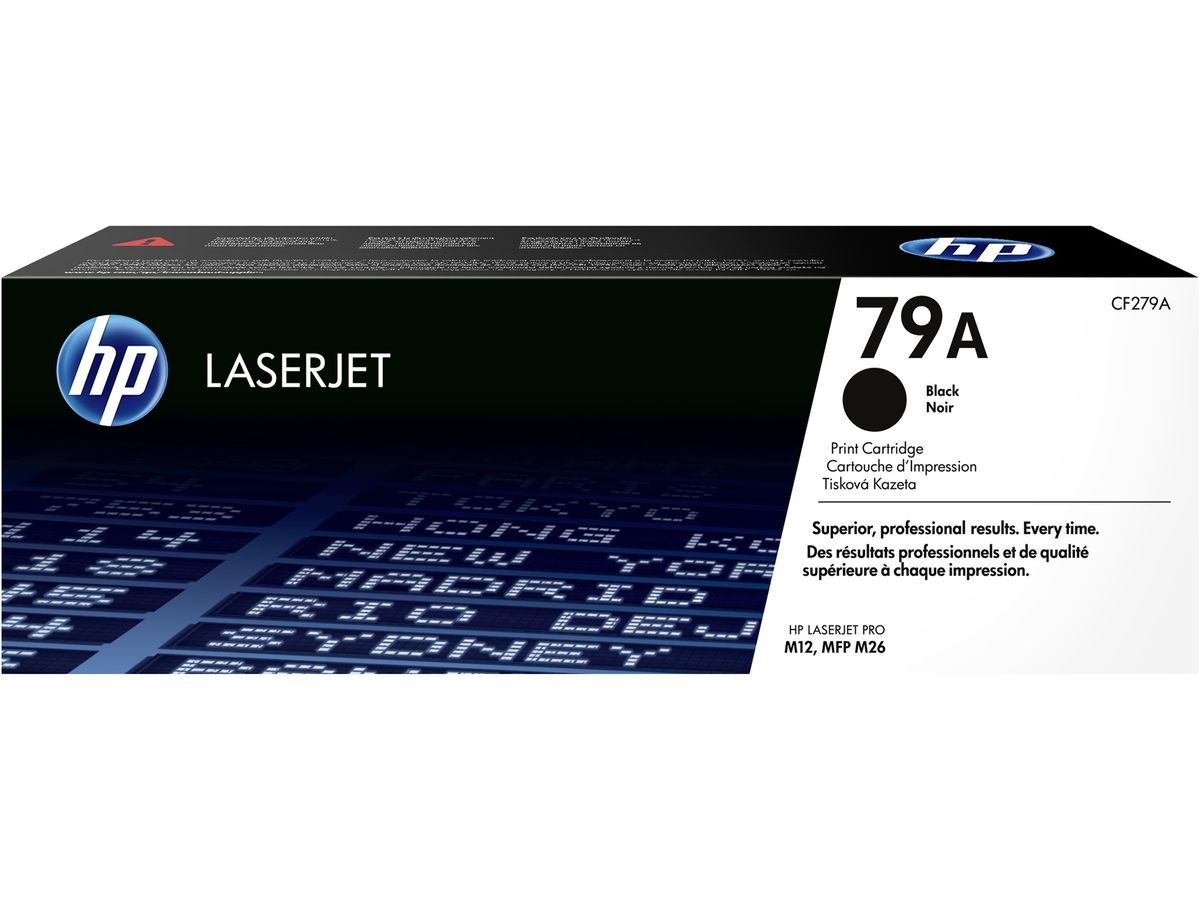 HP Toner-Modul 79A schwarz CF279A LaserJet Pro M12 1000 Seiten (0889894680617)