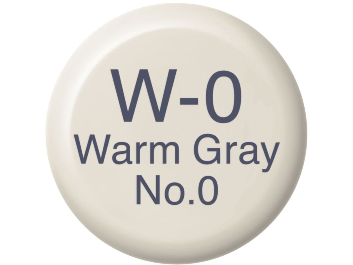 COPIC Ink Refill 21076108 W-0 - Warm Grey No.0 (4511338055663)
