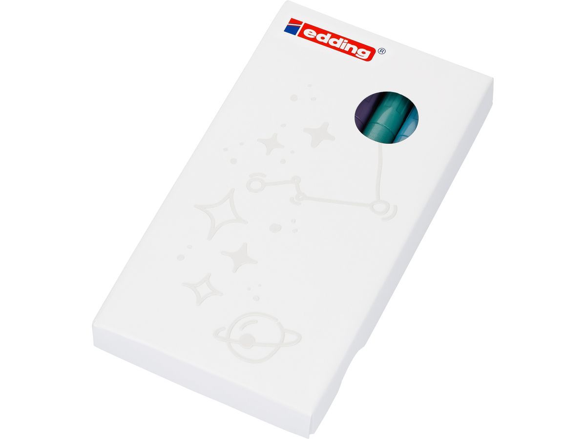 EDDING Gloss Paintmarker 780 0.8mm 780-E5-met ass2 metallic 5 Stück (4057305020970)