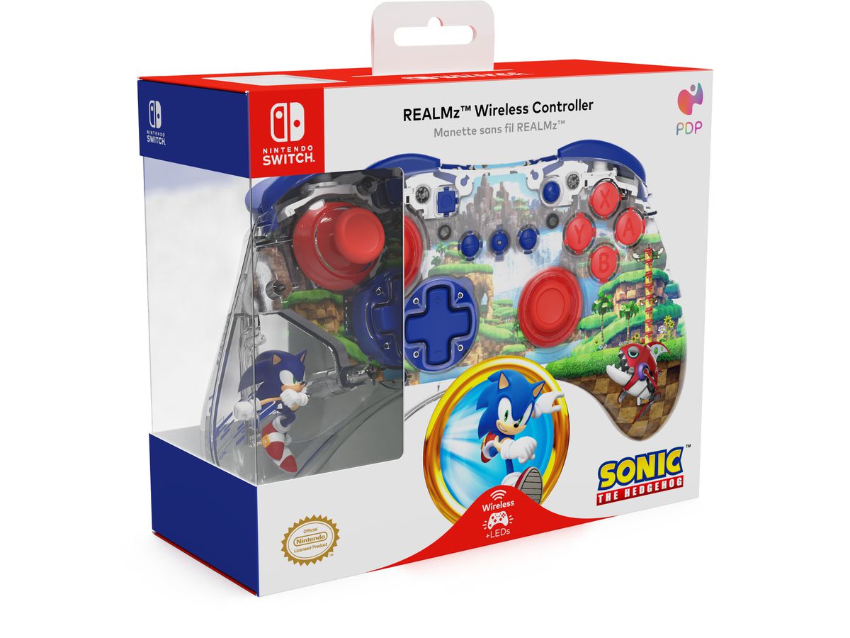 PDP REALMz Wireless Ctrl. 500-234-SON NSW, Sonic (0708056072292)