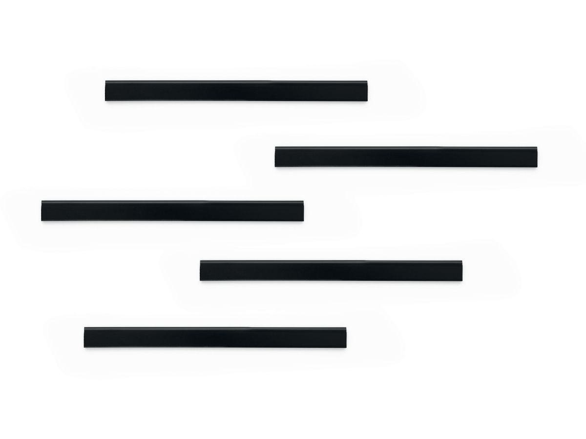 DURABLE DURAFIX Rail 210mm 470601 noir 5 pcs. (4005546990941)