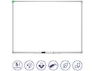 FRANKEN Tableau blanc 90x60cm SC916090 U-Act!Line acier peint (4016946005654)