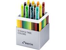 KARIN Real Brush Pen Pro 0.4mm 31C3 Sun and tree Colours 12 pièces (5904446031381)