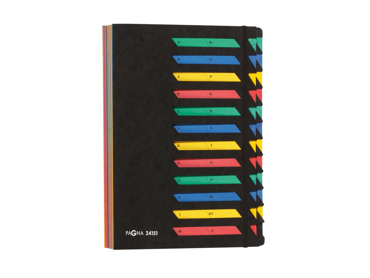 PAGNA Deskorganizer A4 24151-04 nero A-Z (4013951005273)