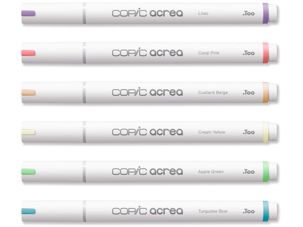 COPIC Marker acrea Set Light 20077602 6 colori (4511338064672)