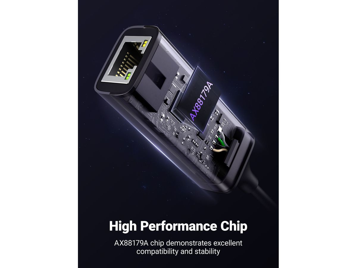 UGREEN Gigabit Ethernet Adapter 50737 USB-C 3.1 GEN1 (6957303857371)