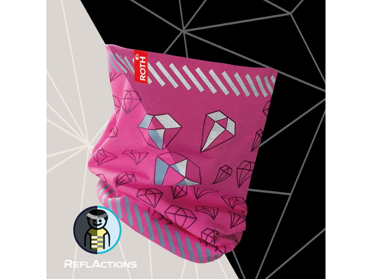 ROOST Schlauchschal 89319 ReflActions, Diamant (4028279893198)