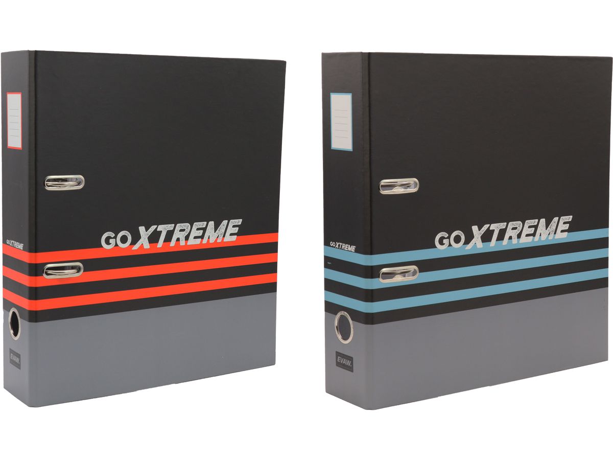 ANCOR Ordner 8cm goXTREME 104318 assortiert A4 (5604730104318)