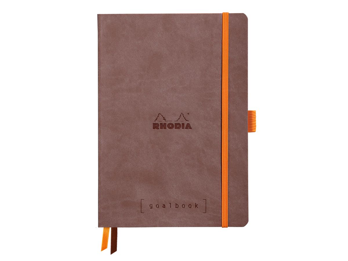 RHODIA Goalbook Notizbuch A5 117572C Softcover Schokoladenb. 240 S. (3037921175729)
