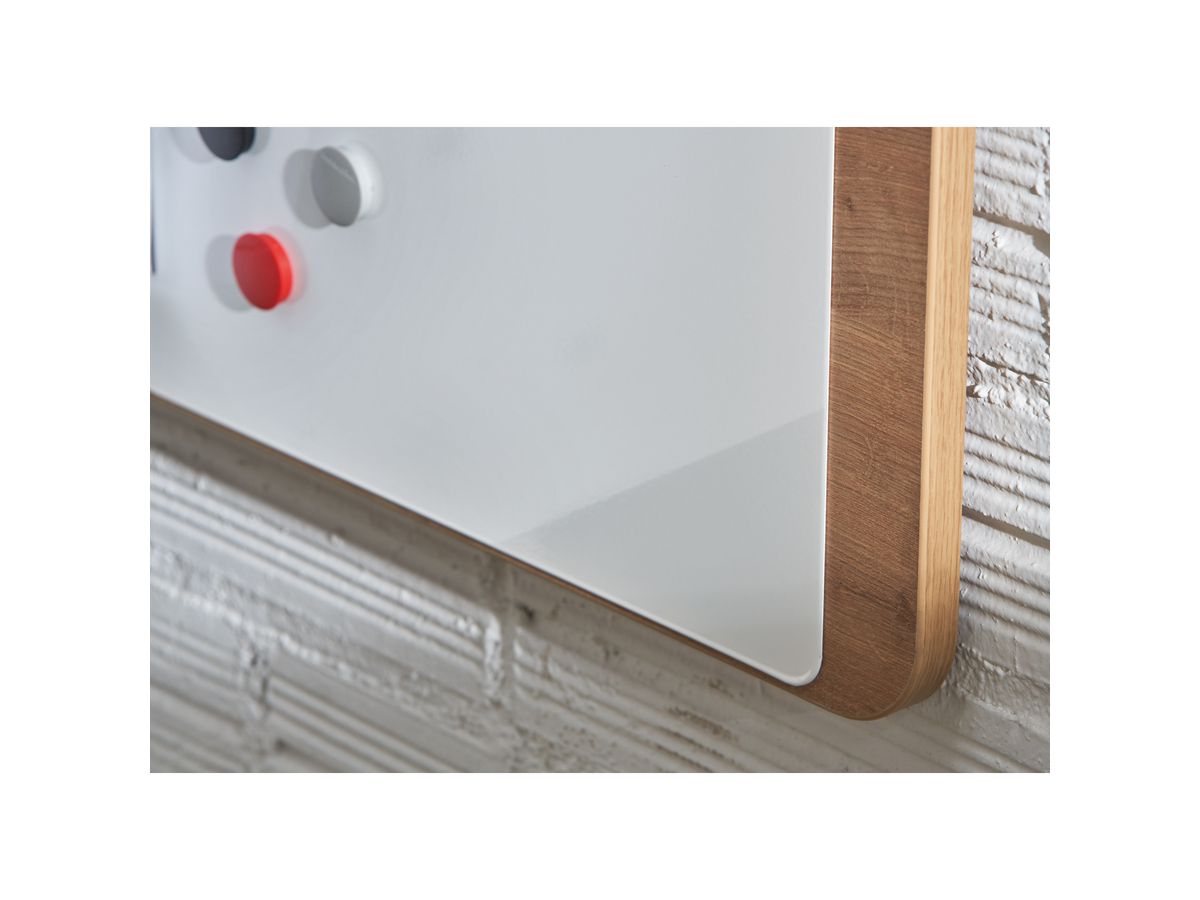 BEREC Whiteboard Holz NAT6421 lackiert 100x150cm (7640106625290)