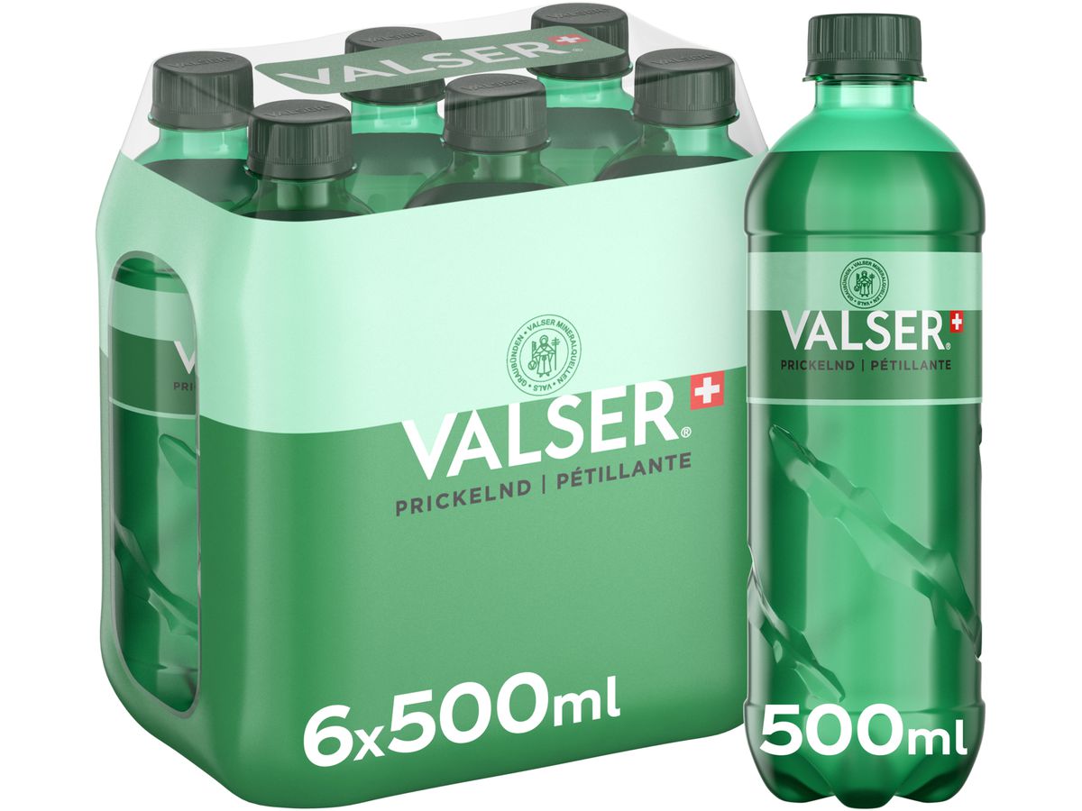 VALSER Prickelnd Pet 129400000233 50 cl, 6 Stk. (7610335000175)