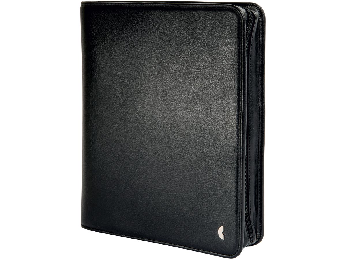 CHRONOPLAN Class. anneaux Mob.Einst. 50163Z.26 Simili-cuir noir A5 (4004182501634)