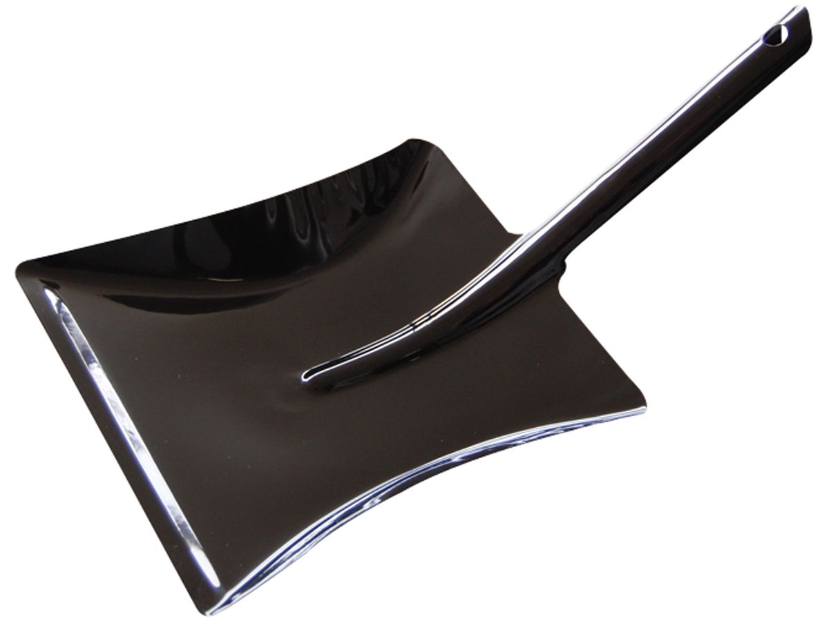 WEITACLEAN Paletta in metallo 21x23cm 60200 nero (7612005001284)