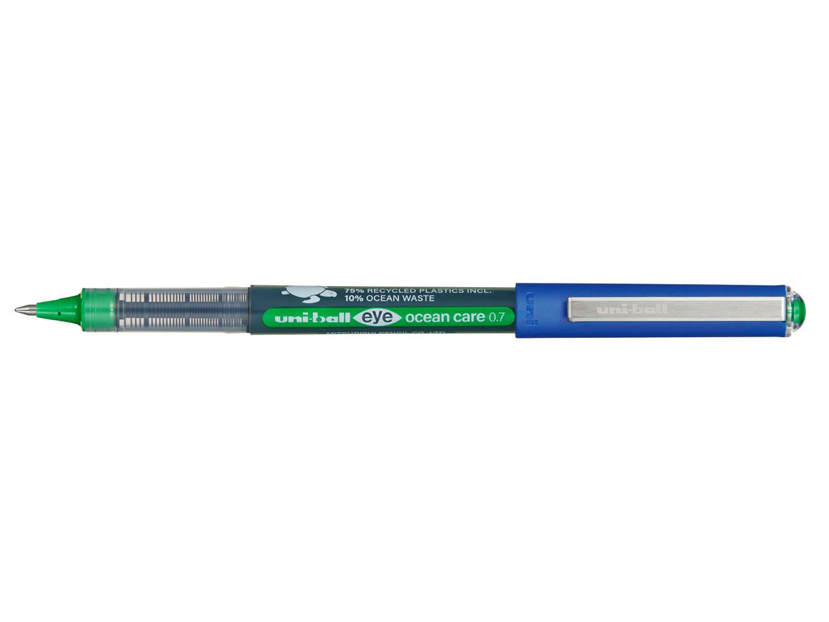 UNI-BALL Rollerball ocean care 0.7mm UB-157ROP GR verde (4902778299302)