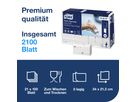 TORK Premium Handtücher H2 100297 Xpress® 2100 Blatt (7322540124262)