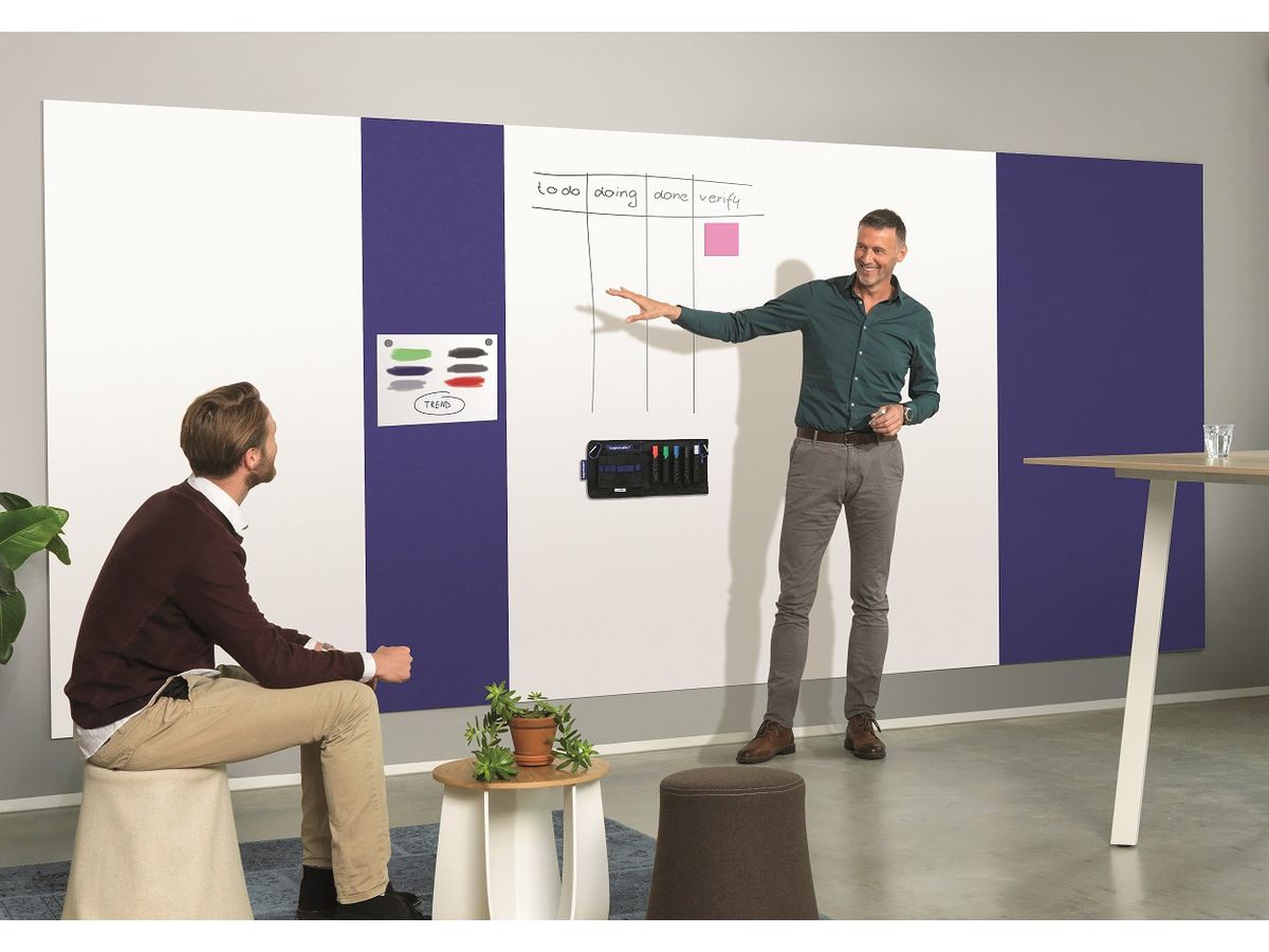 MAGNETOPLAN Infinity Wall X Acoustics 1010214 bleu foncé (4013695062044)