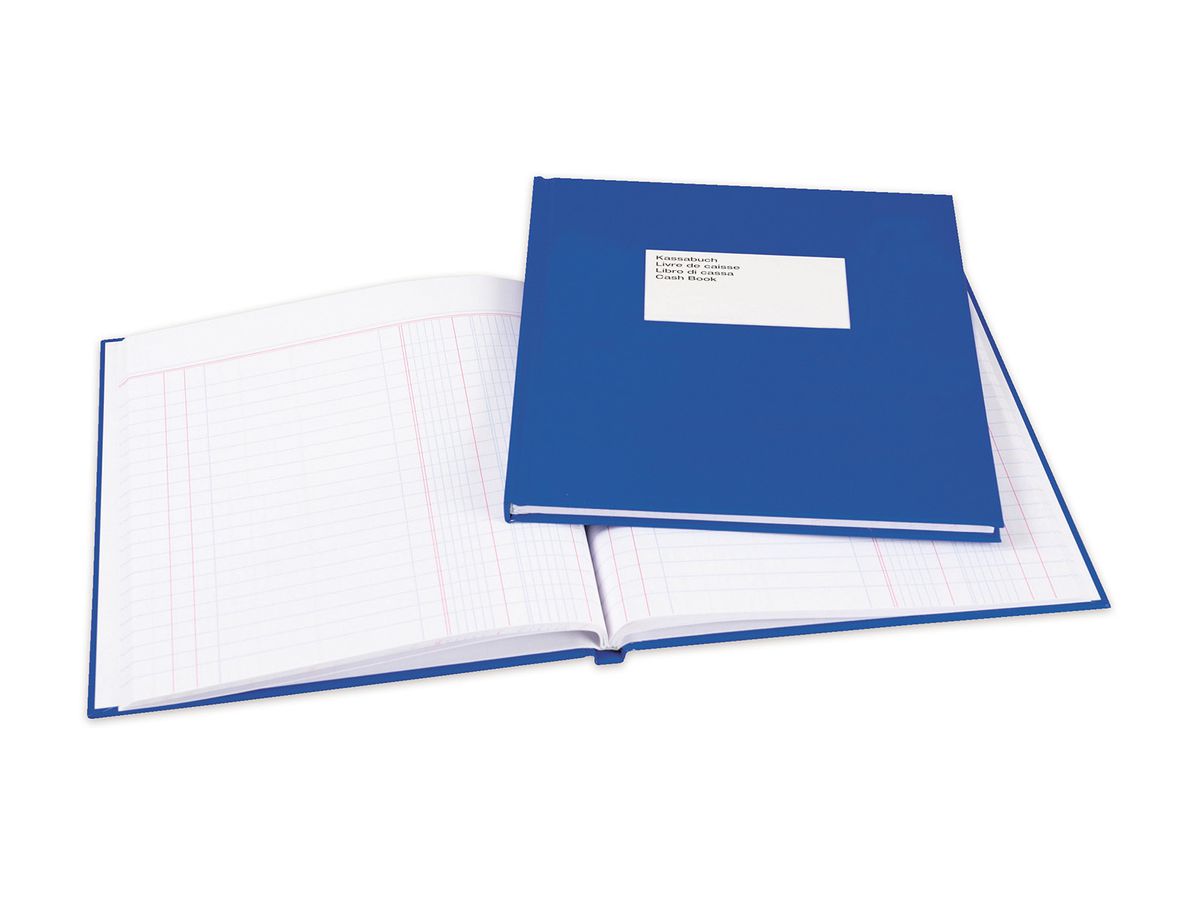 ELCO Kassabuch 17,5x22cm 74602.19 blau 48 Blatt (7610425288001)