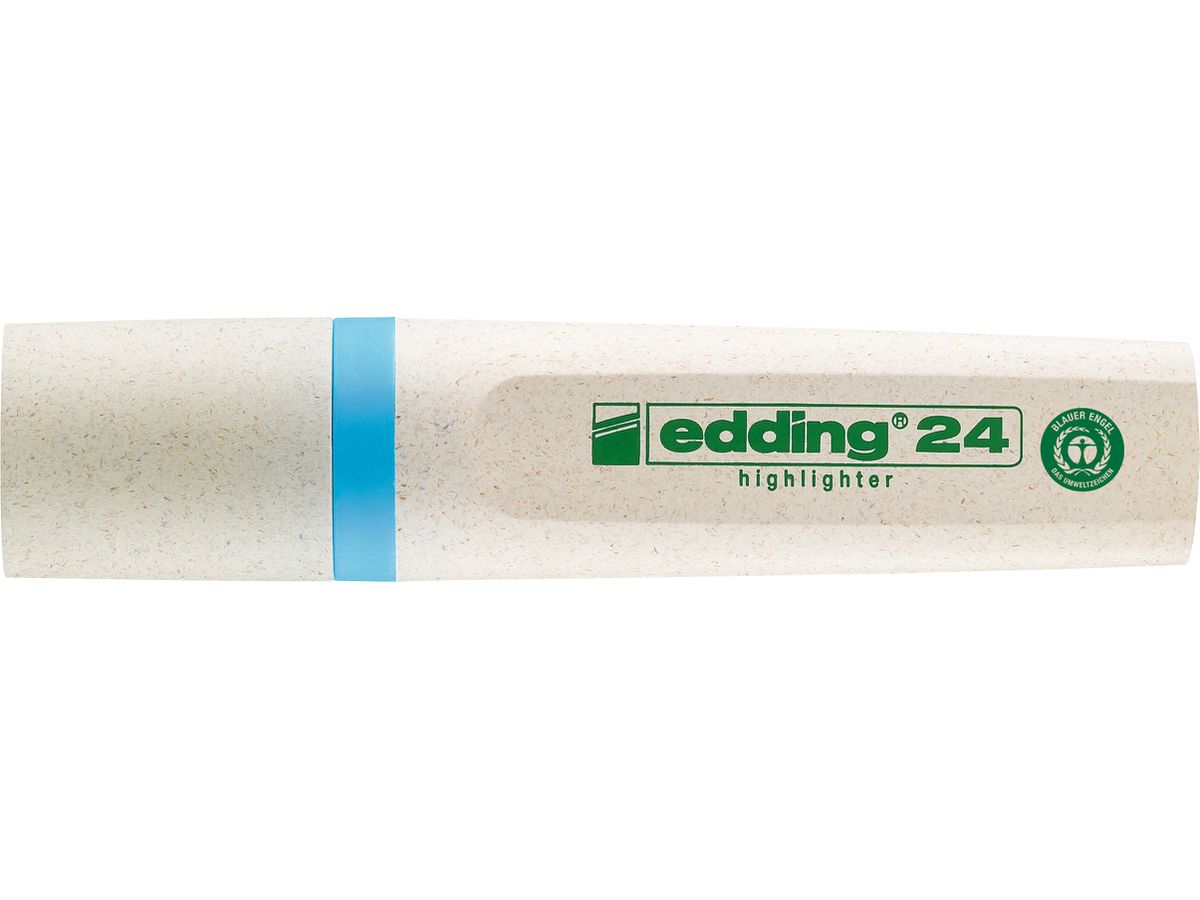 EDDING Textmarker 24 EcoLine 2-5mm 24-10 hellblau (4004764917662)