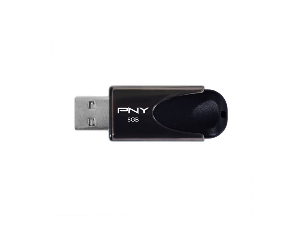PNY Attaché 4 USB 2.0 8GB FD8GBATT4-EF (3536401519423)