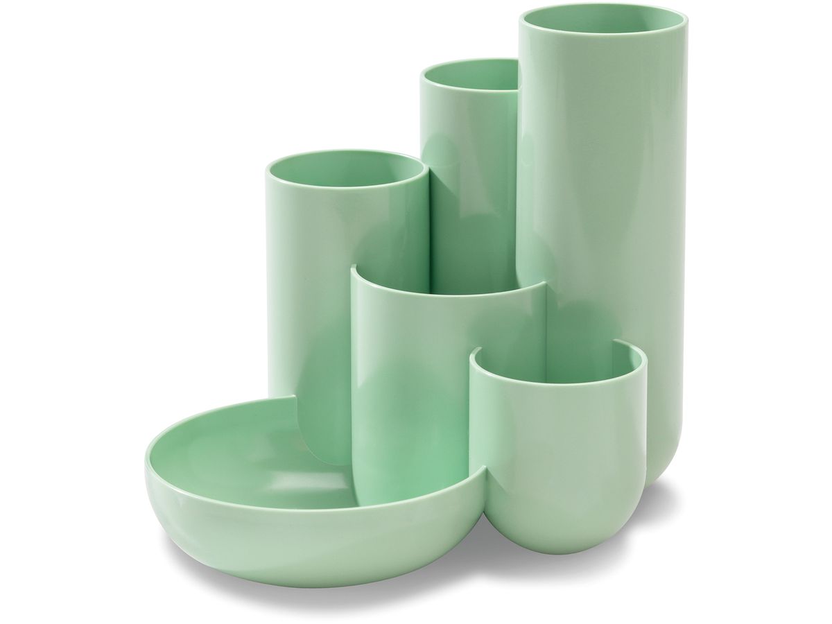 HAN Stifteköcher CAMPUS 3.70 pastellgrün 5 Fächer (4012473120846)