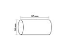 EXACOMPTA Rolle Thermo Papier 20 Stk. 43642E 57x30mmx9m für Kasse (3130631436422)
