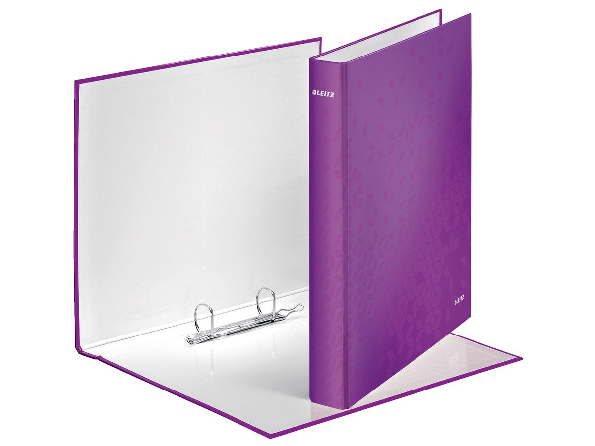 LEITZ Ringbuch WOW A4 42410062 violett (4002432104109)