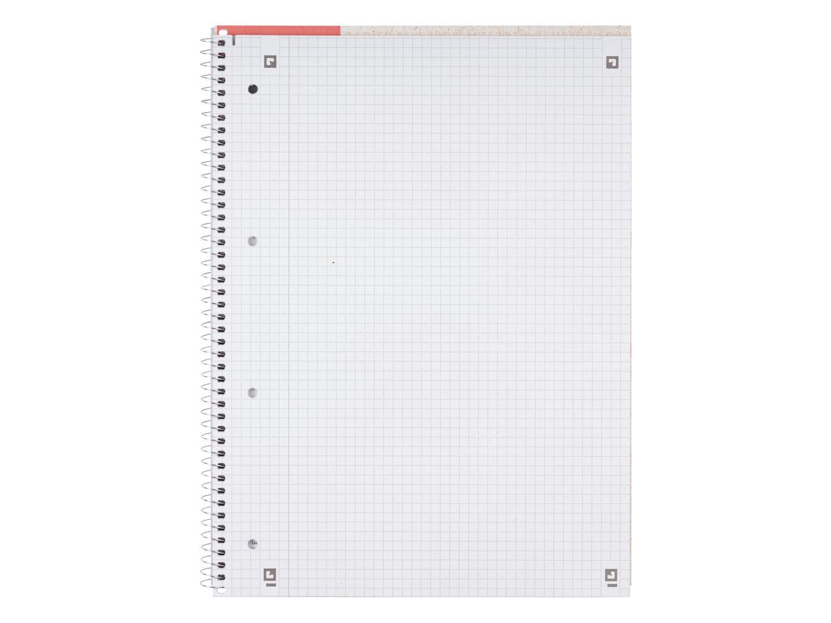 OXFORD Collegeblock Recycling A5 400159373 quadrettato 5mm, 90g 80 fogli (4006144042063)