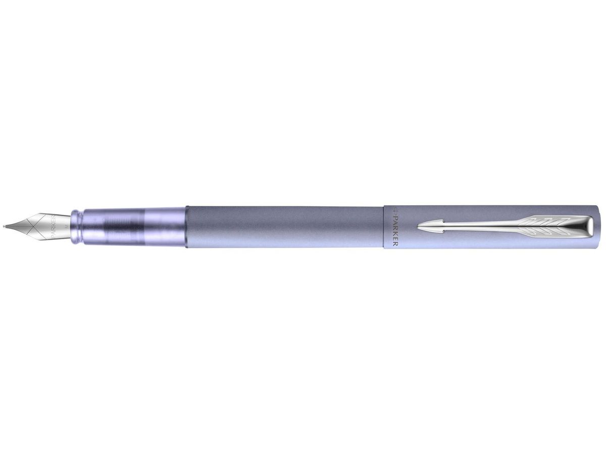 PARKER Füllfederhalter M 2159745 VECTOR XL Silver-Blue (3026981597459)