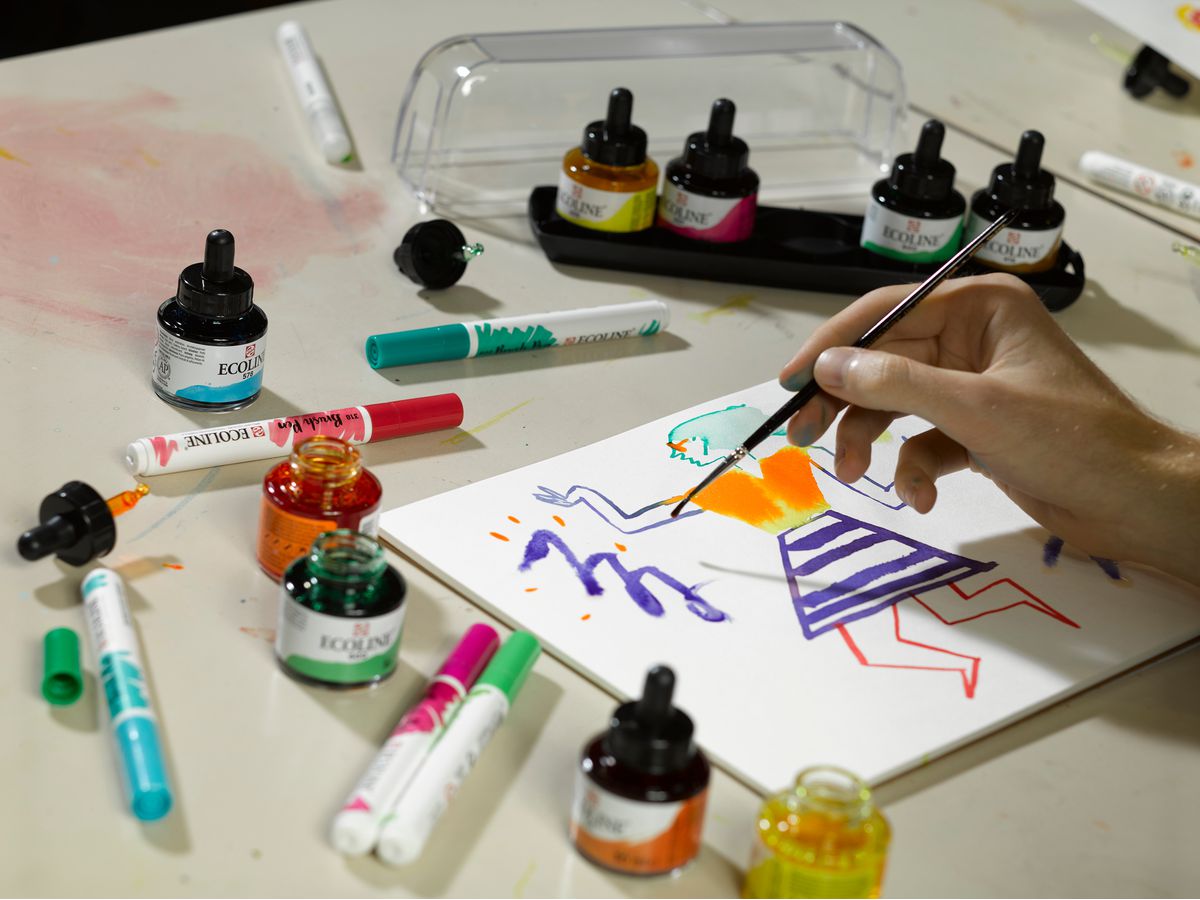 TALENS Deckfarbe Ecoline 30ml 11256021 deep green (8712079407278)