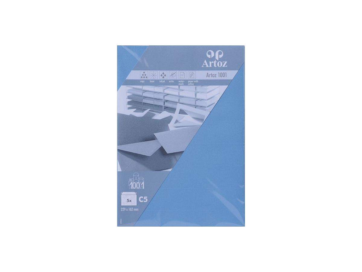 ARTOZ Couverts 1001 C5 107394184 100g, marienblau 5 Stück (7612450705003)