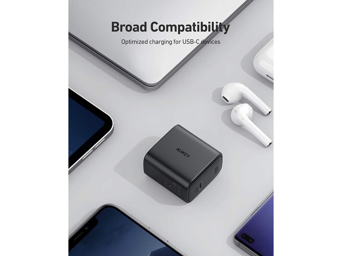 AUKEY Swift 20W PD Wall Charger PA-F1S black (0608119200306)