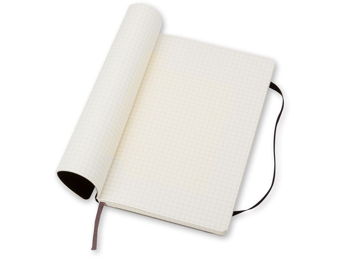 MOLESKINE Carnet Soft A6 712-4 quadrillé noir (9788883707124)