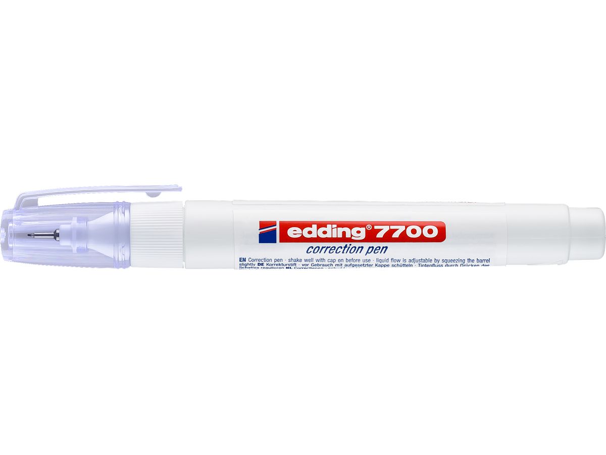 EDDING Correction Pen 1-2mm 7700 weiss (4004764827909)