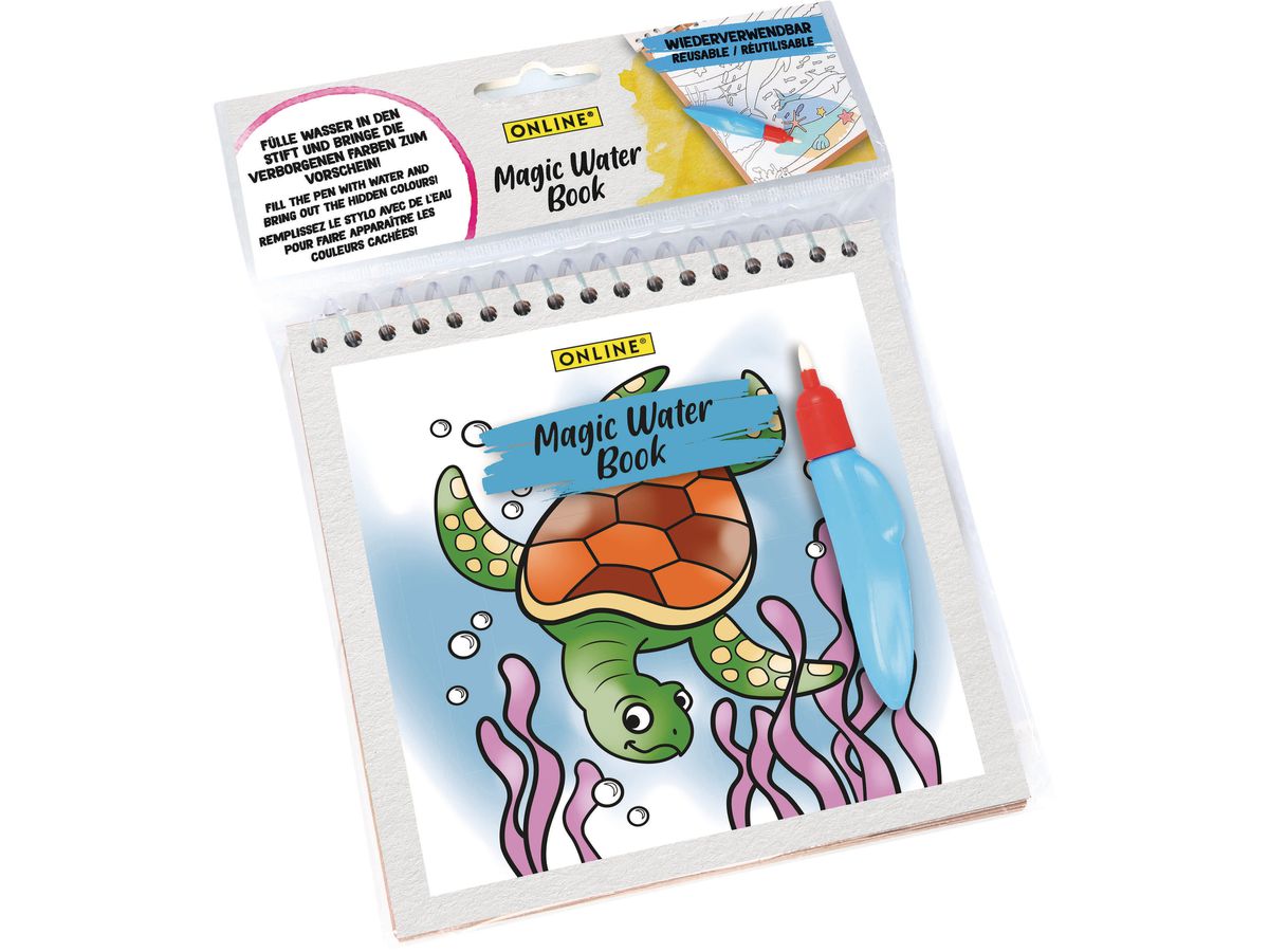 ONLINE Magic Waterbook 61047/6 inkl. Waterpen (4014421610478)